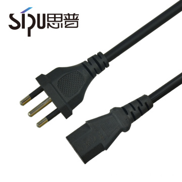 SIPU high quality ITALY power cord plug types computer power cable best price copper electric cable